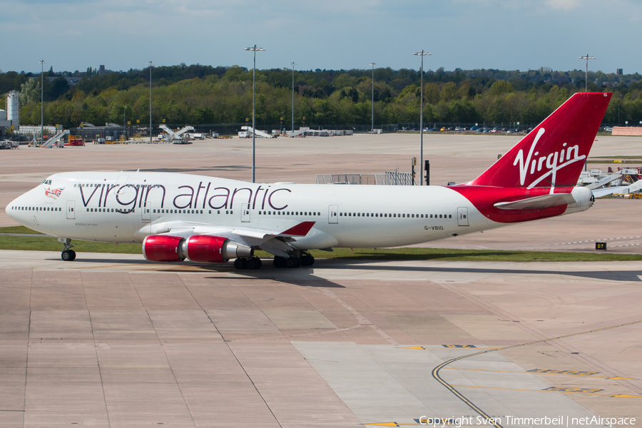 Virgin Atlantic Airways Boeing 747-4Q8 (G-VBIG) | Photo 160620