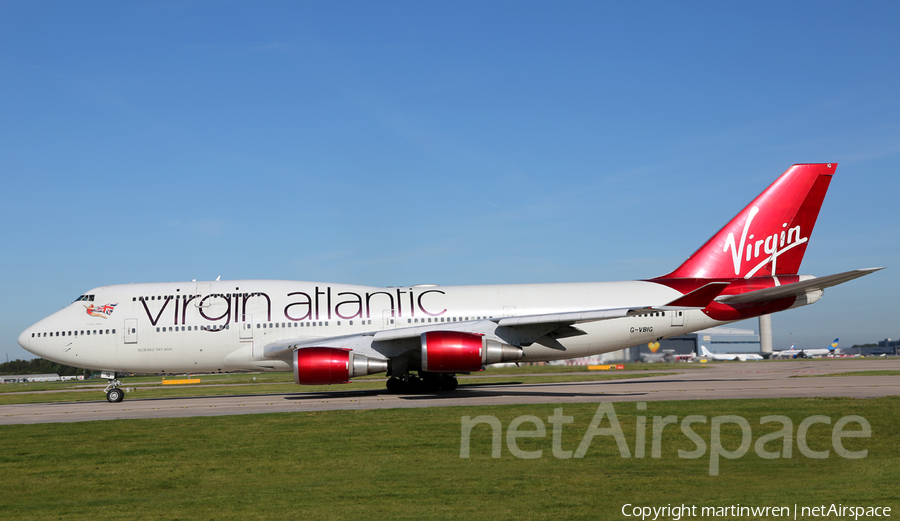 Virgin Atlantic Airways Boeing 747-4Q8 (G-VBIG) | Photo 348678