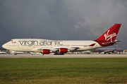 Virgin Atlantic Airways Boeing 747-4Q8 (G-VBIG) at  Miami - International, United States