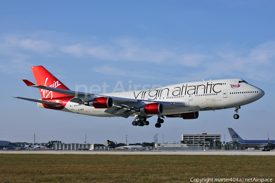 Virgin Atlantic Airways Boeing 747-4Q8 (G-VBIG) | Photo 22285