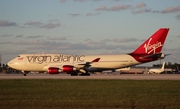 Virgin Atlantic Airways Boeing 747-4Q8 (G-VBIG) at  Miami - International, United States