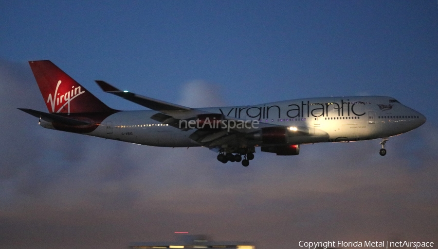 Virgin Atlantic Airways Boeing 747-4Q8 (G-VBIG) | Photo 314314