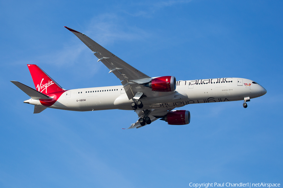 Virgin Atlantic Airways Boeing 787-9 Dreamliner (G-VBOW) | Photo 222764