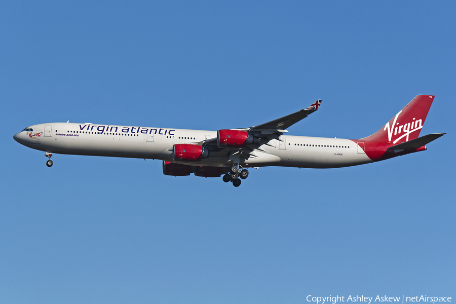 Virgin Atlantic Airways Airbus A340-642X (G-VBUG) | Photo 91934