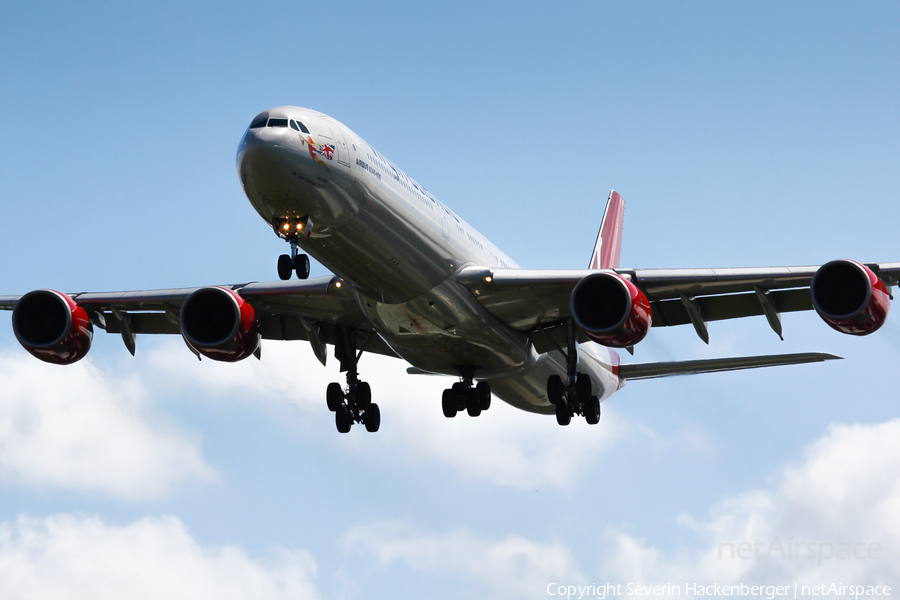 Virgin Atlantic Airways Airbus A340-642X (G-VBUG) | Photo 205422