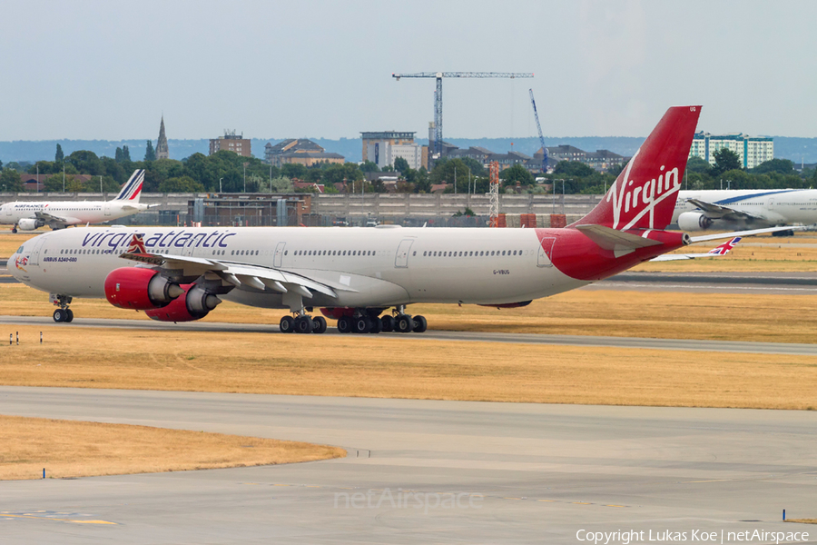 Virgin Atlantic Airways Airbus A340-642X (G-VBUG) | Photo 264823