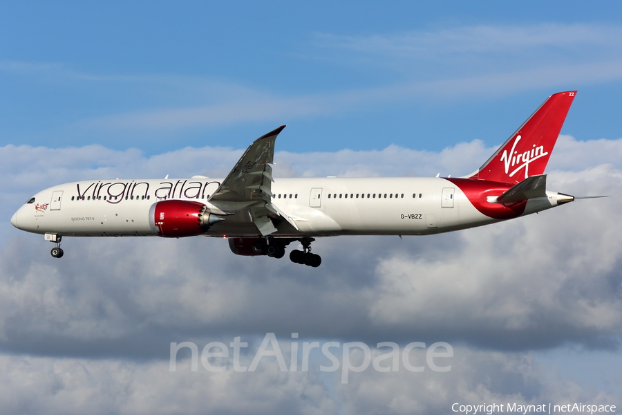 Virgin Atlantic Airways Boeing 787-9 Dreamliner (G-VBZZ) | Photo 208359