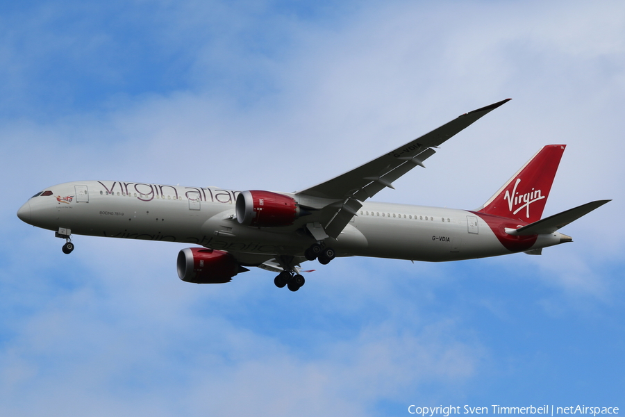 Virgin Atlantic Airways Boeing 787-9 Dreamliner (G-VDIA) | Photo 120697