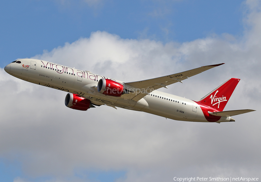 Virgin Atlantic Airways Boeing 787-9 Dreamliner (G-VDIA) | Photo 397222