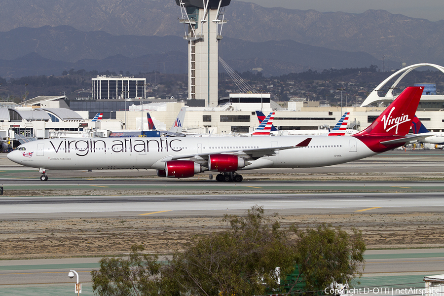 Virgin Atlantic Airways Airbus A340-642 (G-VEIL) | Photo 469274