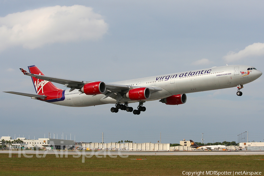 Virgin Atlantic Airways Airbus A340-642 (G-VEIL) | Photo 12782
