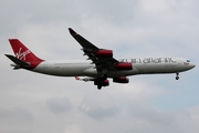 Virgin Atlantic Airways Airbus A340-313X (G-VELD) at  London - Heathrow, United Kingdom