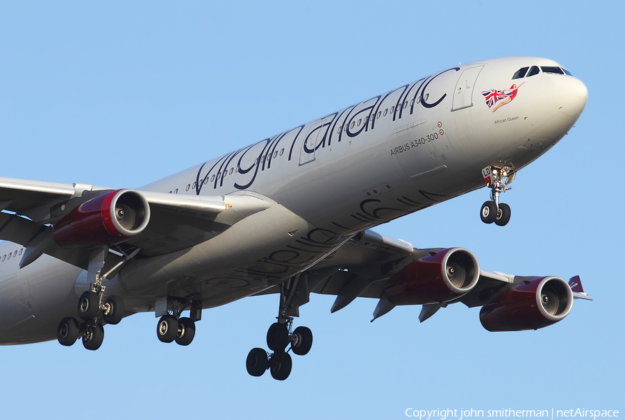 Virgin Atlantic Airways Airbus A340-313X (G-VELD) | Photo 24561