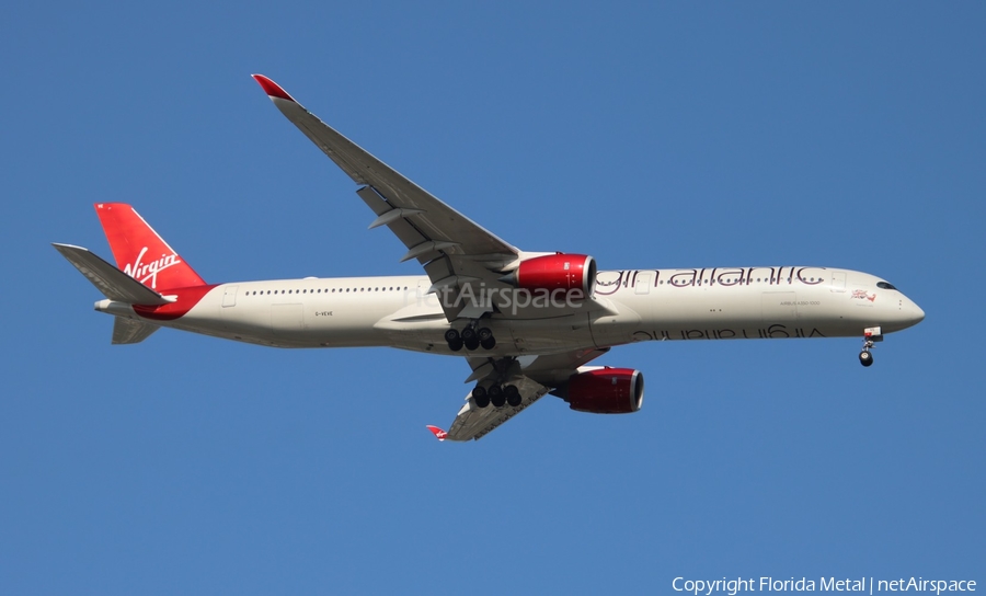 Virgin Atlantic Airways Airbus A350-1041 (G-VEVE) | Photo 571210