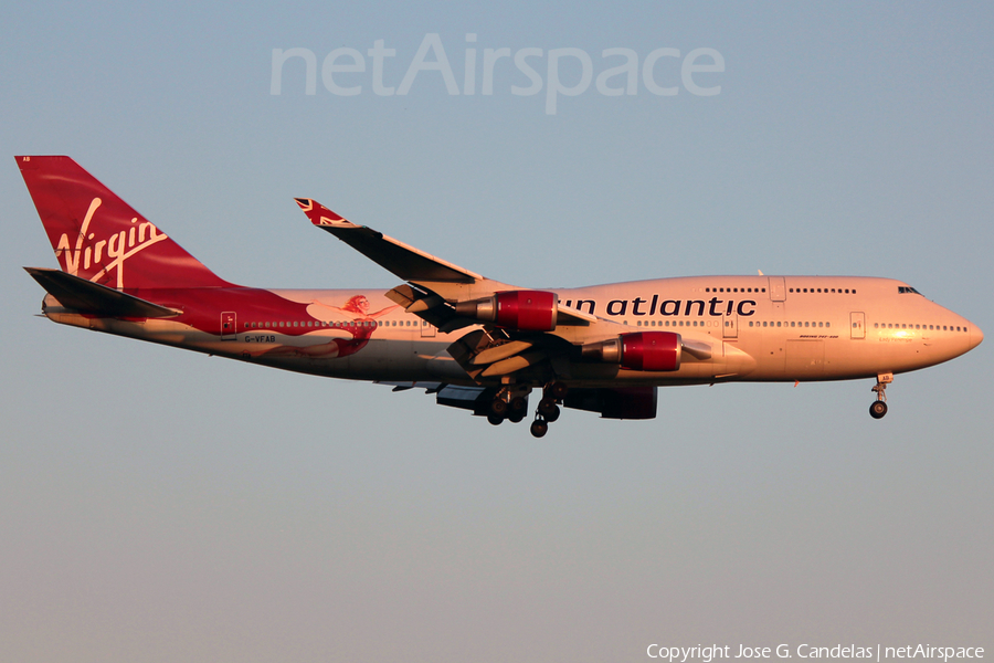 Virgin Atlantic Airways Boeing 747-4Q8 (G-VFAB) | Photo 86738