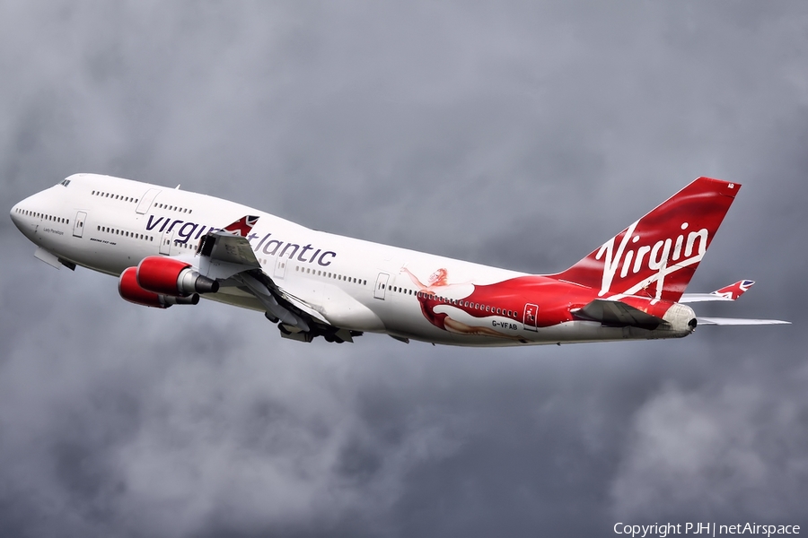 Virgin Atlantic Airways Boeing 747-4Q8 (G-VFAB) | Photo 12835