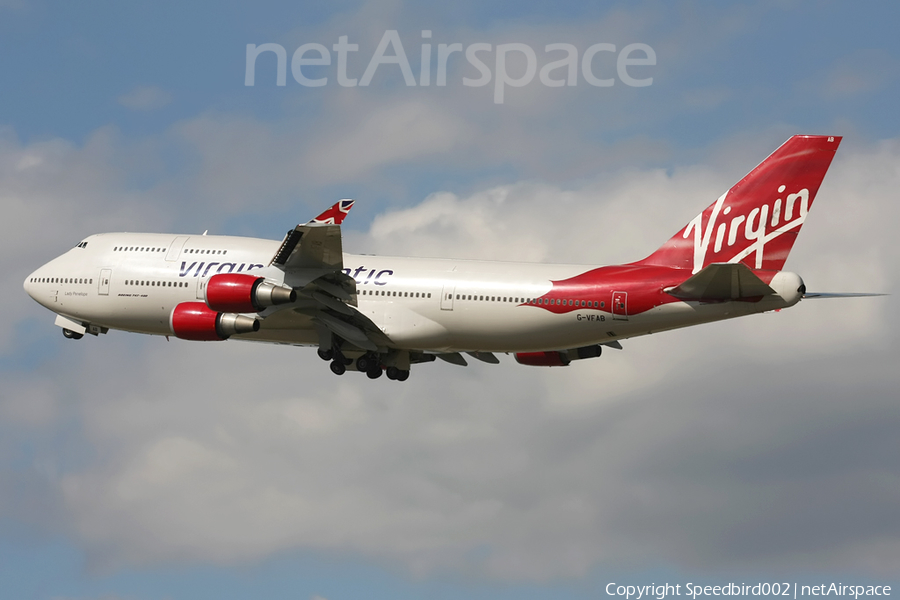 Virgin Atlantic Airways Boeing 747-4Q8 (G-VFAB) | Photo 23619