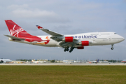 Virgin Atlantic Airways Boeing 747-4Q8 (G-VFAB) at  Miami - International, United States