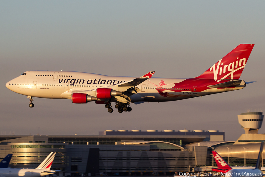 Virgin Atlantic Airways Boeing 747-4Q8 (G-VFAB) | Photo 43075