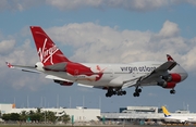 Virgin Atlantic Airways Boeing 747-4Q8 (G-VFAB) at  Miami - International, United States