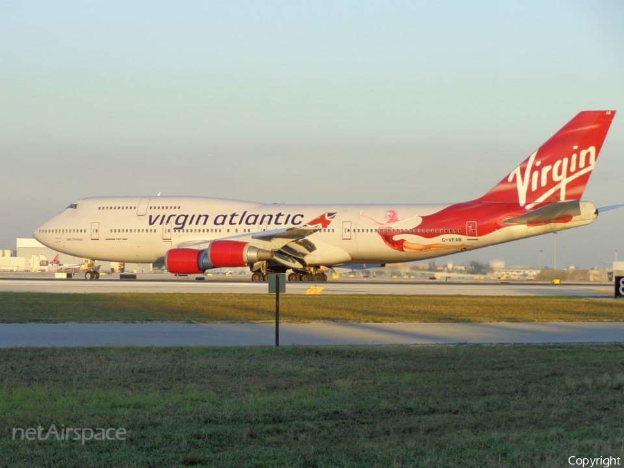Virgin Atlantic Airways Boeing 747-4Q8 (G-VFAB) | Photo 76253