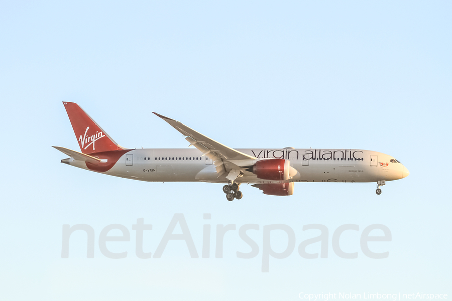 Virgin Atlantic Airways Boeing 787-9 Dreamliner (G-VFAN) | Photo 427581