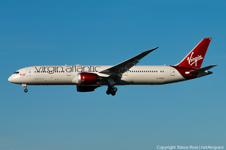 Virgin Atlantic Airways Boeing 787-9 Dreamliner (G-VFAN) | Photo 301932