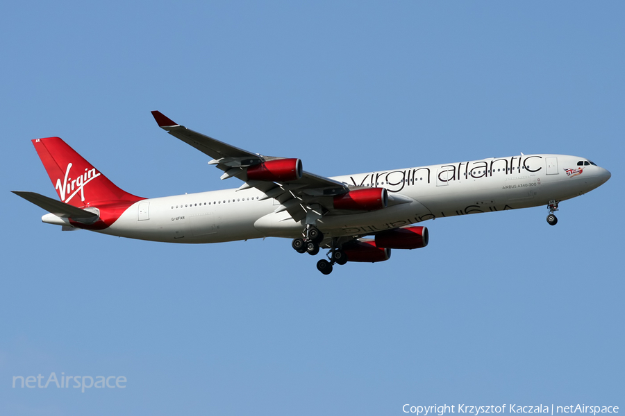 Virgin Atlantic Airways Airbus A340-313X (G-VFAR) | Photo 23657