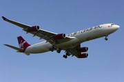 Virgin Atlantic Airways Airbus A340-313X (G-VFAR) at  London - Heathrow, United Kingdom