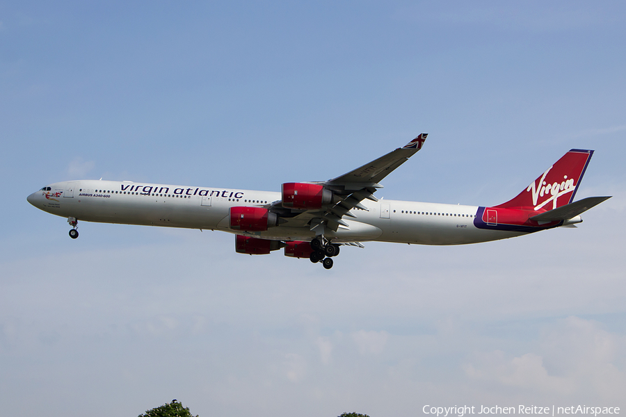 Virgin Atlantic Airways Airbus A340-642 (G-VFIT) | Photo 111180