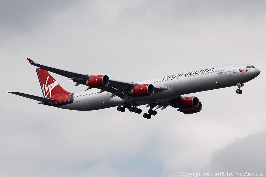 Virgin Atlantic Airways Airbus A340-642 (G-VFIZ) | Photo 125494