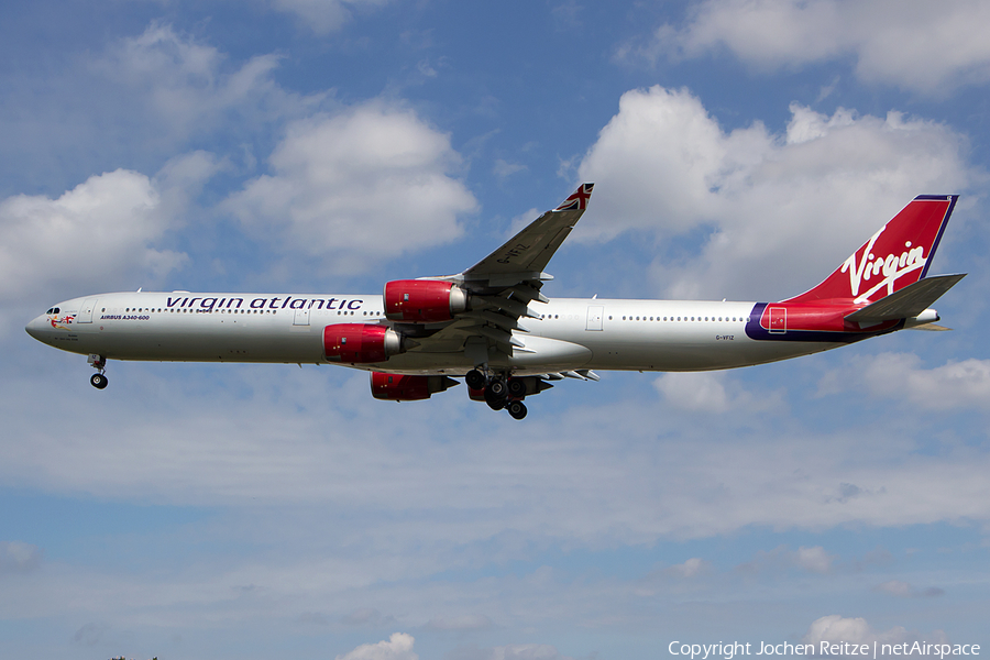 Virgin Atlantic Airways Airbus A340-642 (G-VFIZ) | Photo 112203