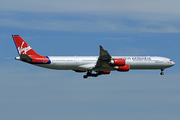Virgin Atlantic Airways Airbus A340-642 (G-VFIZ) at  London - Heathrow, United Kingdom