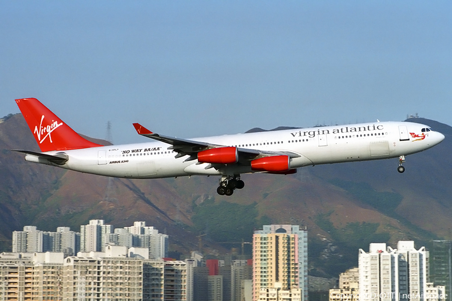 Virgin Atlantic Airways Airbus A340-311 (G-VFLY) | Photo 163625