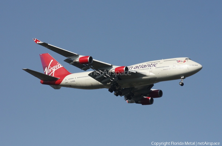 Virgin Atlantic Airways Boeing 747-443 (G-VGAL) | Photo 305710