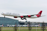 Virgin Atlantic Airways Airbus A340-642 (G-VGAS) at  London - Heathrow, United Kingdom