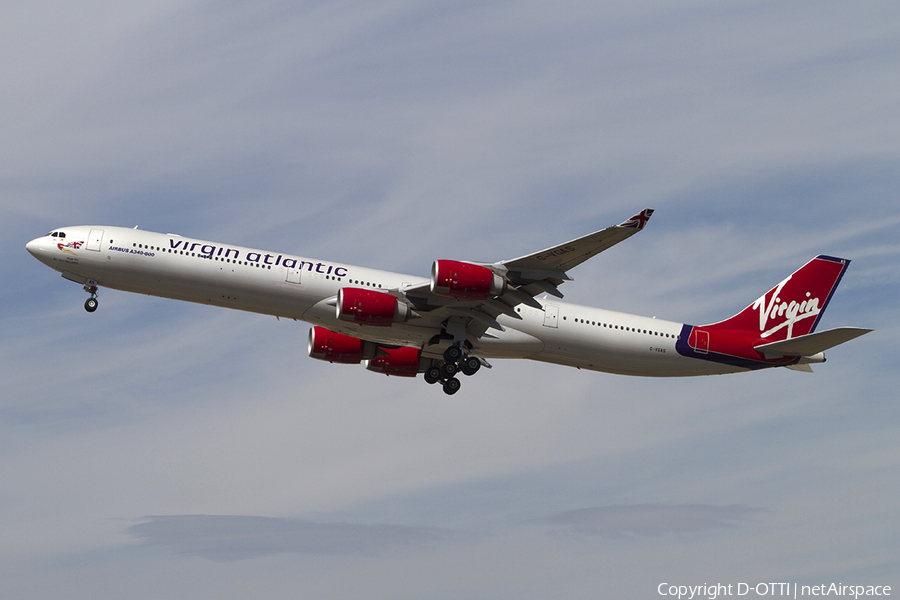 Virgin Atlantic Airways Airbus A340-642 (G-VGAS) | Photo 303950