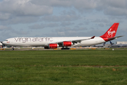 Virgin Atlantic Airways Airbus A340-642 (G-VGAS) at  London - Heathrow, United Kingdom