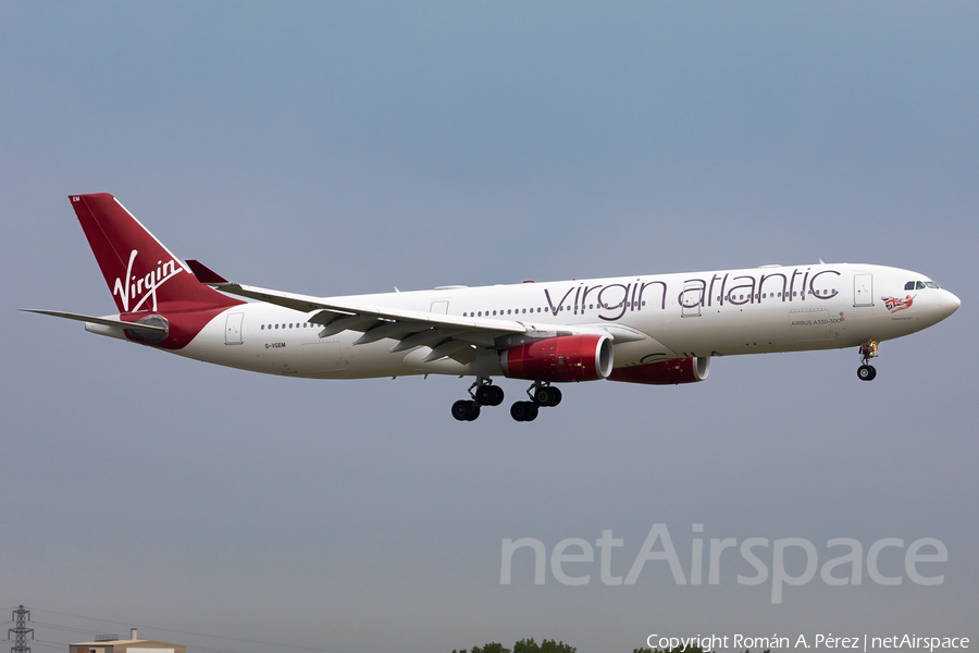 Virgin Atlantic Airways Airbus A330-343 (G-VGEM) | Photo 604780
