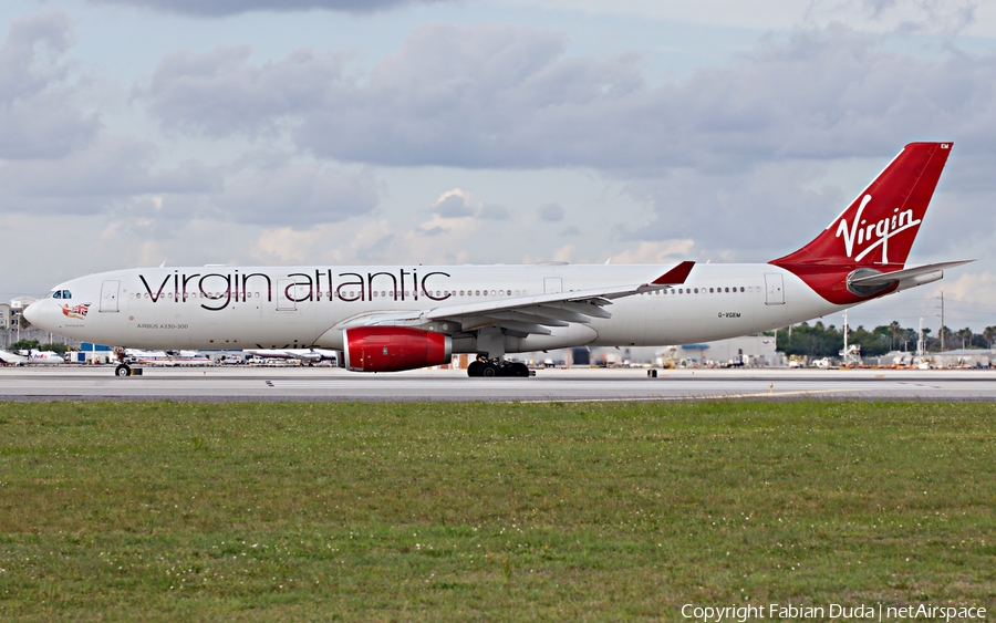 Virgin Atlantic Airways Airbus A330-343 (G-VGEM) | Photo 324490