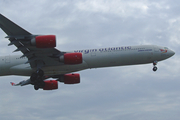 Virgin Atlantic Airways Airbus A340-642 (G-VGOA) at  Los Angeles - International, United States