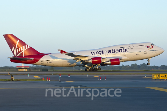 Virgin Atlantic Airways Boeing 747-4Q8 (G-VHOT) at  New York - John F. Kennedy International, United States