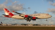 Virgin Atlantic Airways Boeing 747-4Q8 (G-VHOT) at  Miami - International, United States