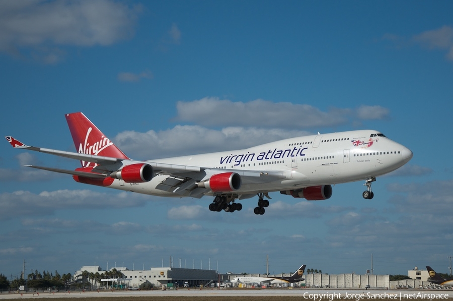 Virgin Atlantic Airways Boeing 747-4Q8 (G-VHOT) | Photo 7363