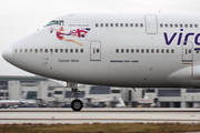 Virgin Atlantic Airways Boeing 747-4Q8 (G-VHOT) at  Miami - International, United States