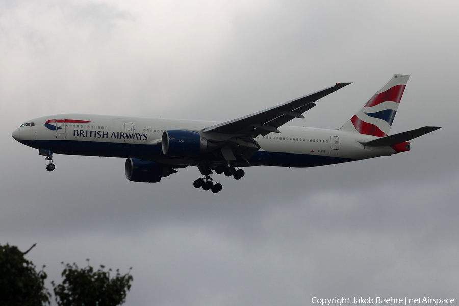 British Airways Boeing 777-236(ER) (G-VIIB) | Photo 148483