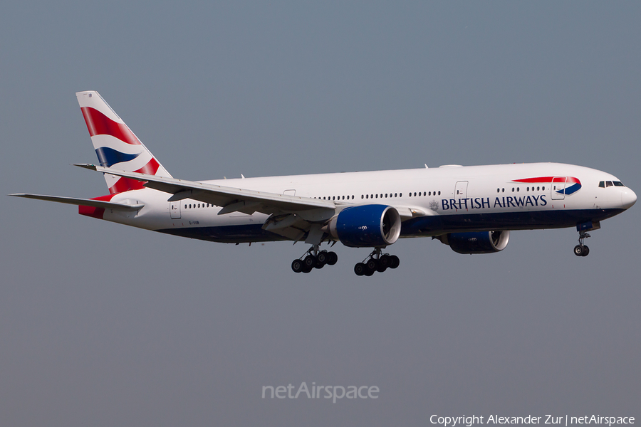 British Airways Boeing 777-236(ER) (G-VIIB) | Photo 345550