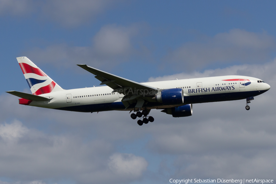 British Airways Boeing 777-236(ER) (G-VIIC) | Photo 164902