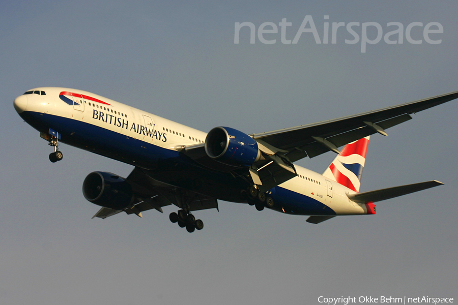 British Airways Boeing 777-236(ER) (G-VIID) | Photo 72101