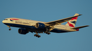 British Airways Boeing 777-236(ER) (G-VIIE) at  New York - John F. Kennedy International, United States